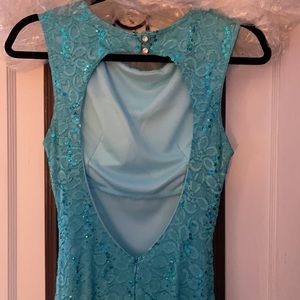 Prom dress Full length sequin dress
